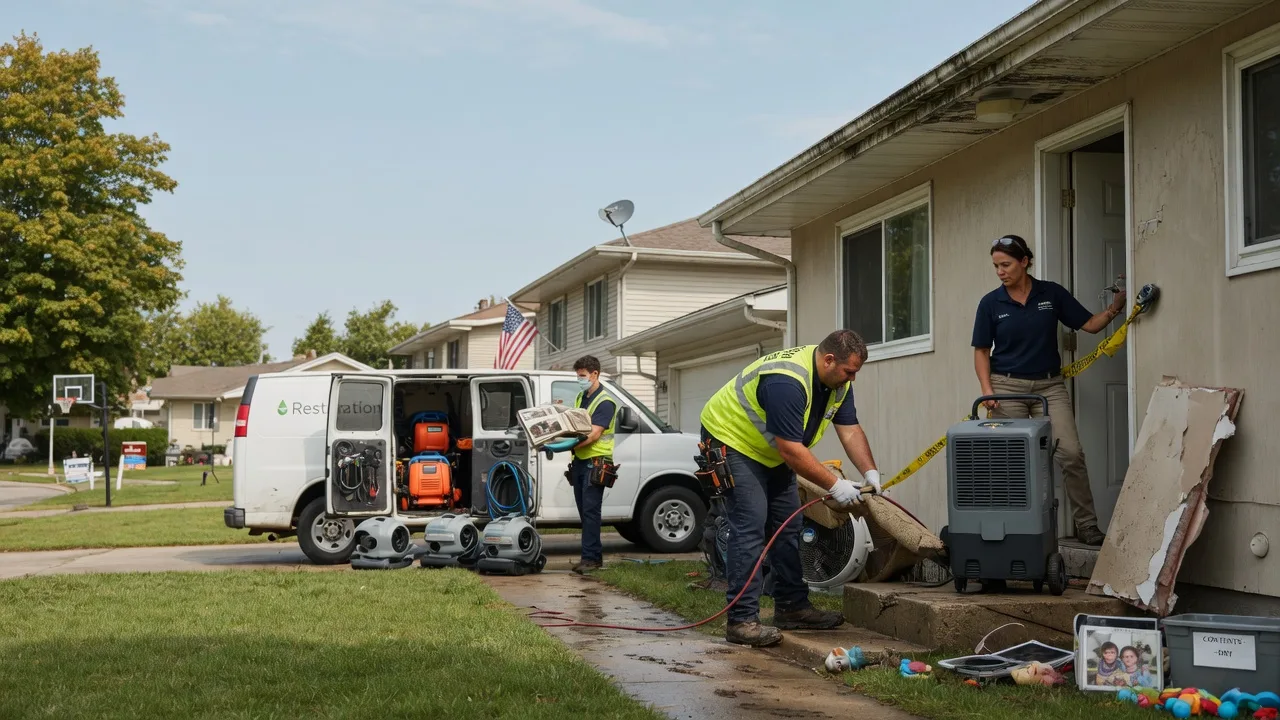 Water Damage Restoration in Trivoli, IL near me